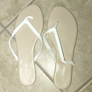 Le Chateau Women's Tan Sandals